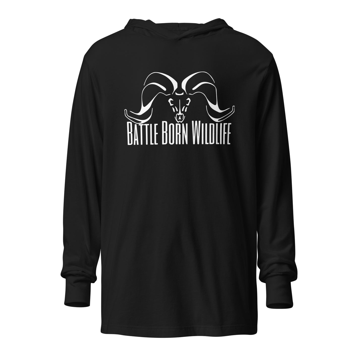 Bighorns Beware Hooded Long-sleeve Tee