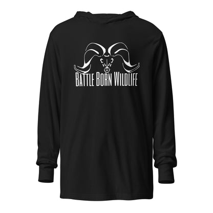 Bighorns Beware Hooded Long-sleeve Tee